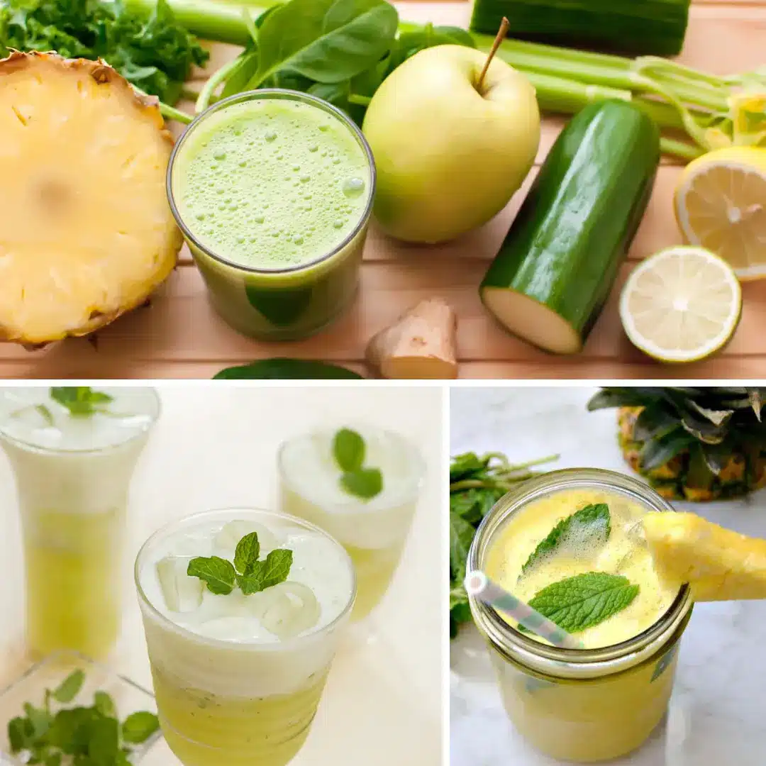 O Suco Detox de Abacaxi com Cha Verde que Seca Barriga A Arma Secreta da Dieta da Noiva para Emagrecer e Fortalecer Sua Saude Fisica e Mental